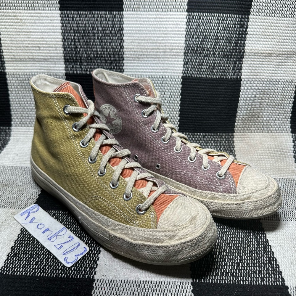 Converse Chuck Men's 70 9m 11.5 wmn Renew Tri Panel Sand Grey 167767C RARE🔥